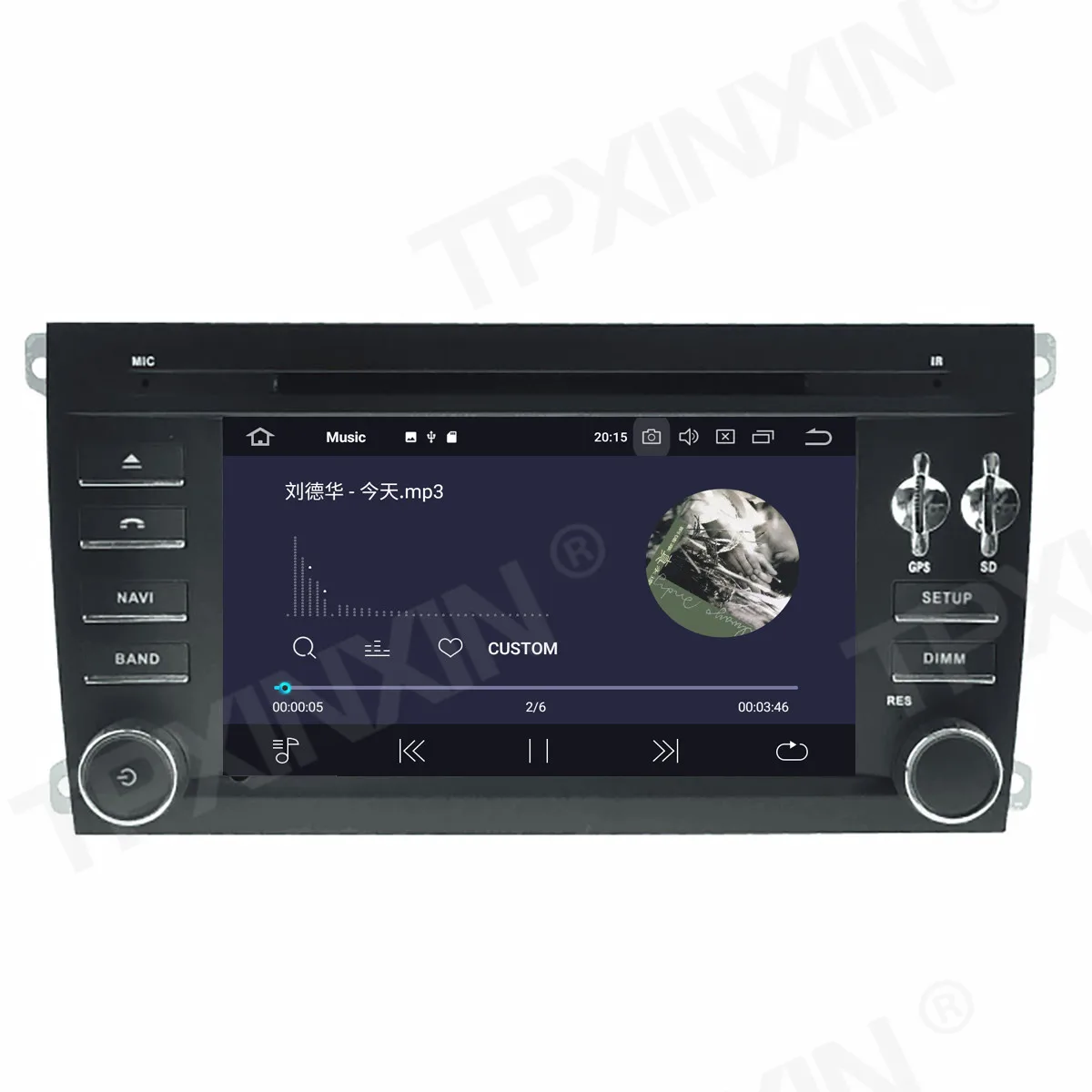 6+128G Android 11 For Porsche Cayenne 2003 -2010 Car Multimedia Player GPS Navi Audio Stereo Screen DVD Head Unit Tape Recorder