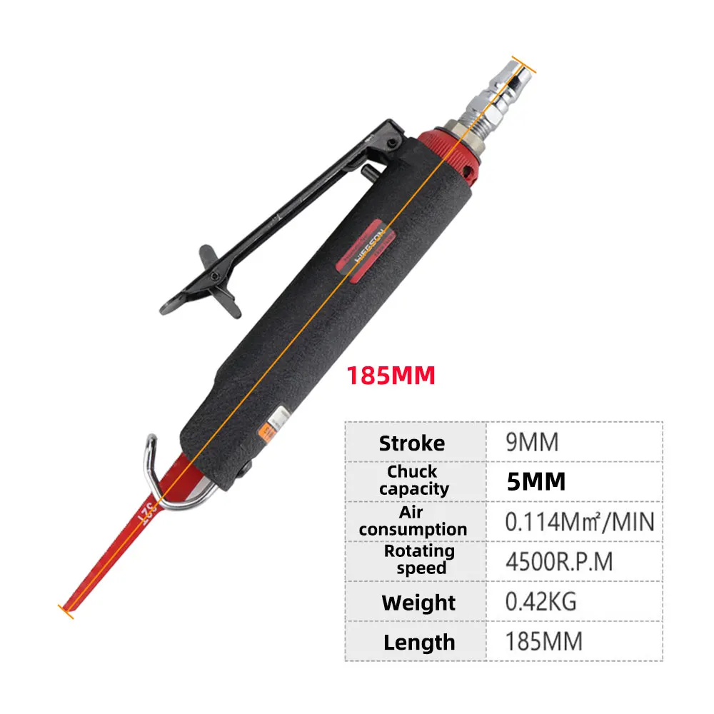 High Quality 510 Powerful Reciprocating Air File 5MM Dual Chuck Air Saw Engraving and Polishing Machine  Files