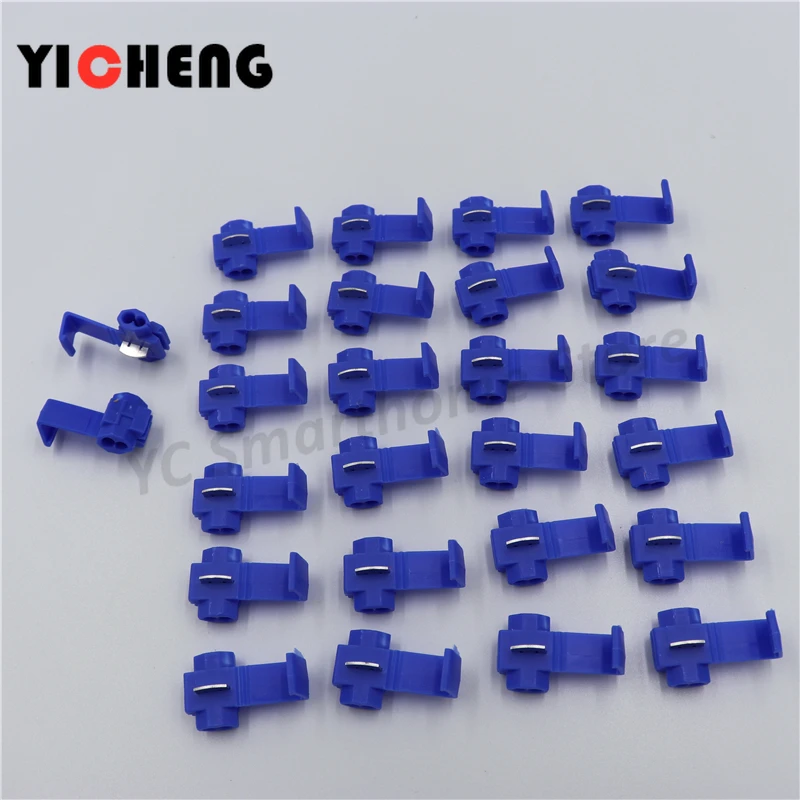 25Pcs Cable Connector Quick Lock Terminal  Red22-18AWG Blue18-14 AWG Yellow12-10AWG speaker binding post  wire connector