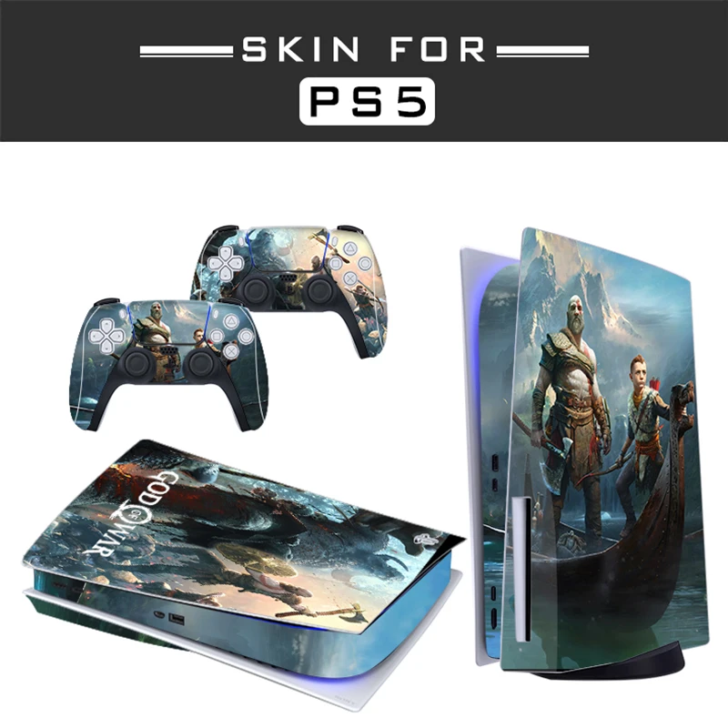 Ghost of Tsushima PS5 Disc Edition Skin Sticker for PlayStation 5 Console and Controllers PS5 Skin Sticker Decal Cover