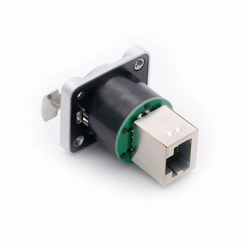 1PC RJ45 Shield Network Connector 8p8c Female Panel Mount Sockets RJ45 Ethernet Connector, Normal&Right Angle styles for options