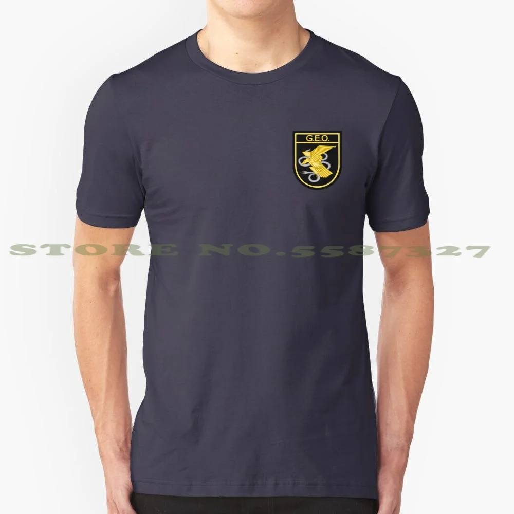 Geo Grupo Especial De Operaciones 100% Cotton T-Shirt Grupo Especial De Operaciones Geo Spain Special Forces Counter Terrorism