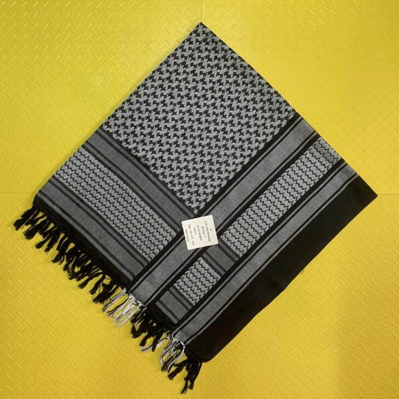 Women Scarf Bandana, Palestinian Kerchief Shawl Neck, Military Tactical Men\'s Scarf Keffiyeh Palestine Shemagh Neckwarmer Shemag