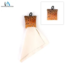 Maximumcatch Sunglasses Cleaner Micro Fibre Cleaning Cloth with Fly Fishing Lanyard Fishing Acccessory