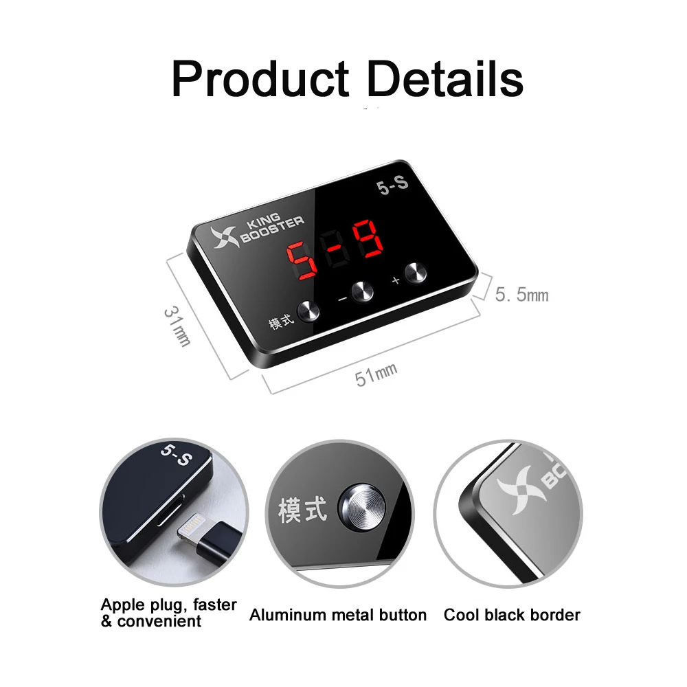 Car Pedalbox D1 throttle controller for BMW E39 E46 E53 E60 E61 E63 E84 E89 E87