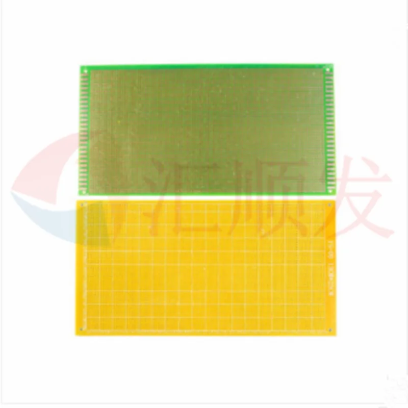 PCB circuit board CNC fiberglass universal circuit board green oil board test board universal board 5*7*9*15CM