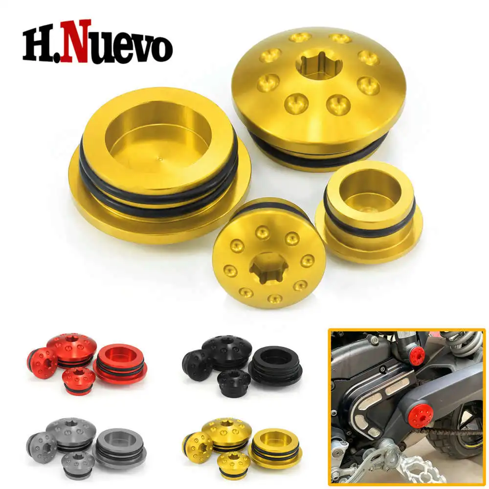 

Motorbike Engine Filler Frame Hole Cover Accessories Decorated Cap For Ducati Scrambler 400 800 1100 Scooter Body Screws PLUG