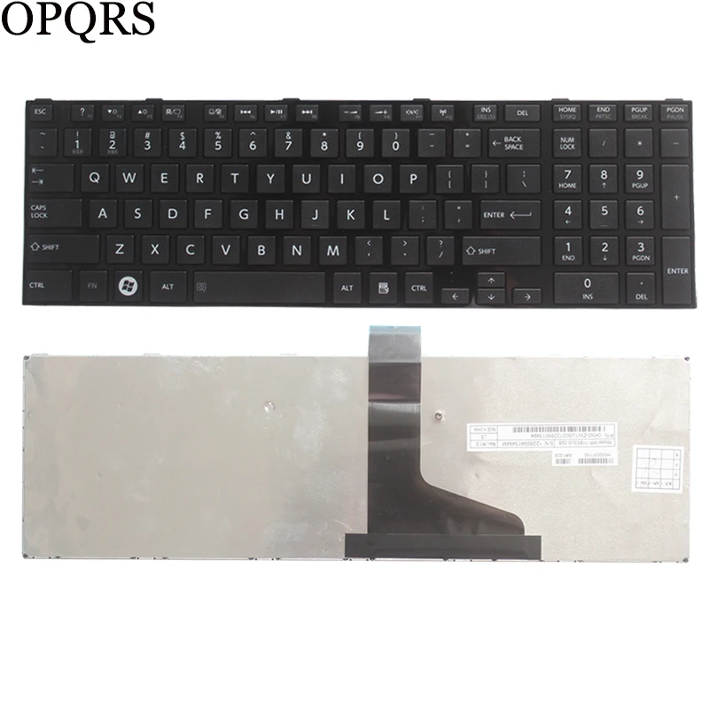 NEW Keyboard for TOSHIBA SATELLITE L850 L850D P850 L855 L855D L870 L870D US Black laptop keyboard