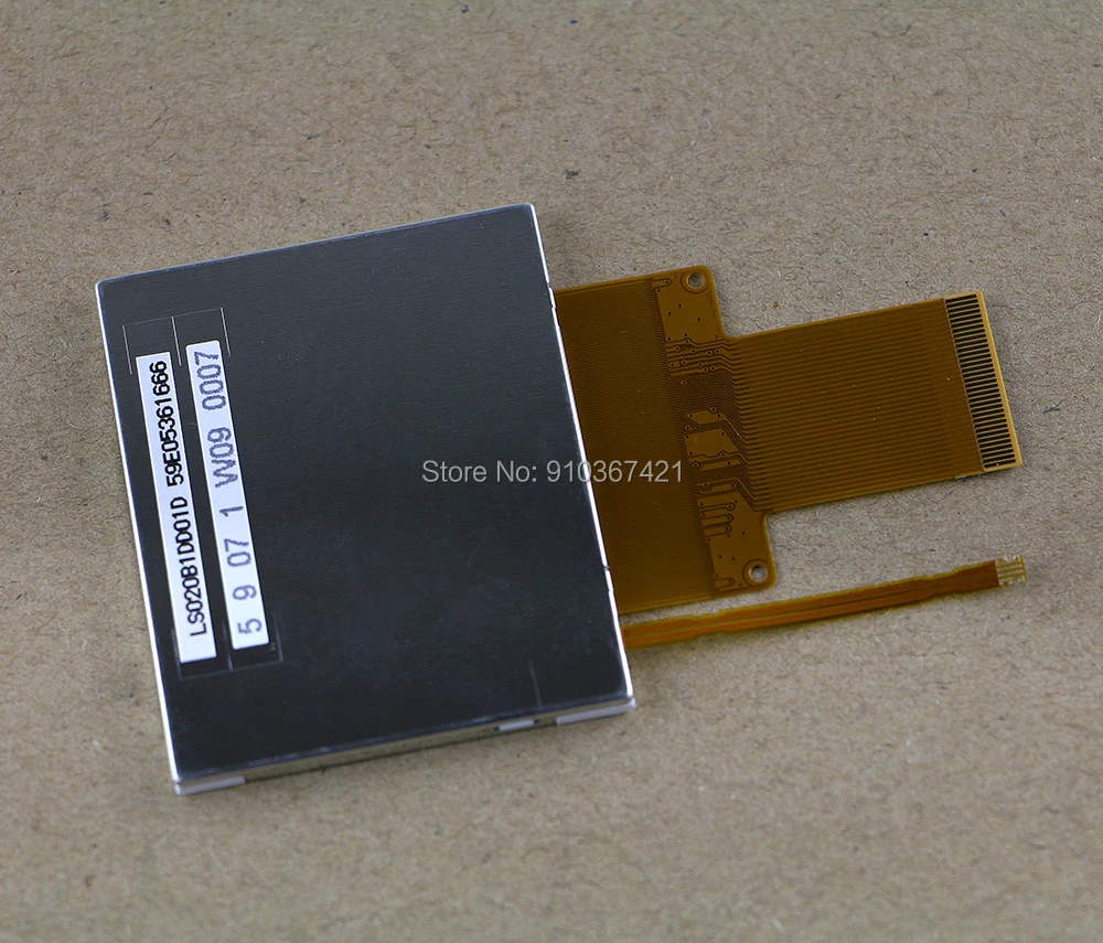1pc/lot Original for GBM LCD Screen display panel with flex cable for GameBoy micro GBM Repair Parts