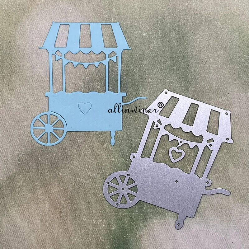 Bunting caravan decoration Metal Cutting Dies Stencils Die Cut for DIY Scrapbooking Album Paper Card Embossing