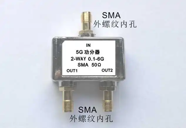 5G Power Splitter, High Frequency Splitter, SMA Interface, 50 Ohm Combiner, Mixer