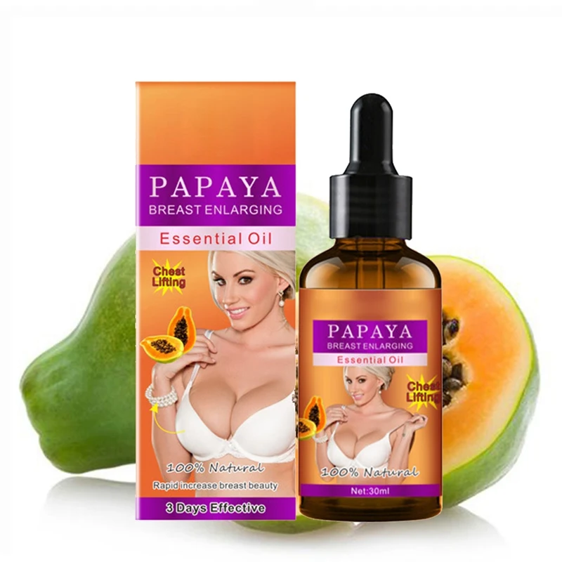 30ml 100% Natural Breast Enlarging Essential Oil Enhancement Promote Growth 3 Days Effective Chest Lifting Beauty Health