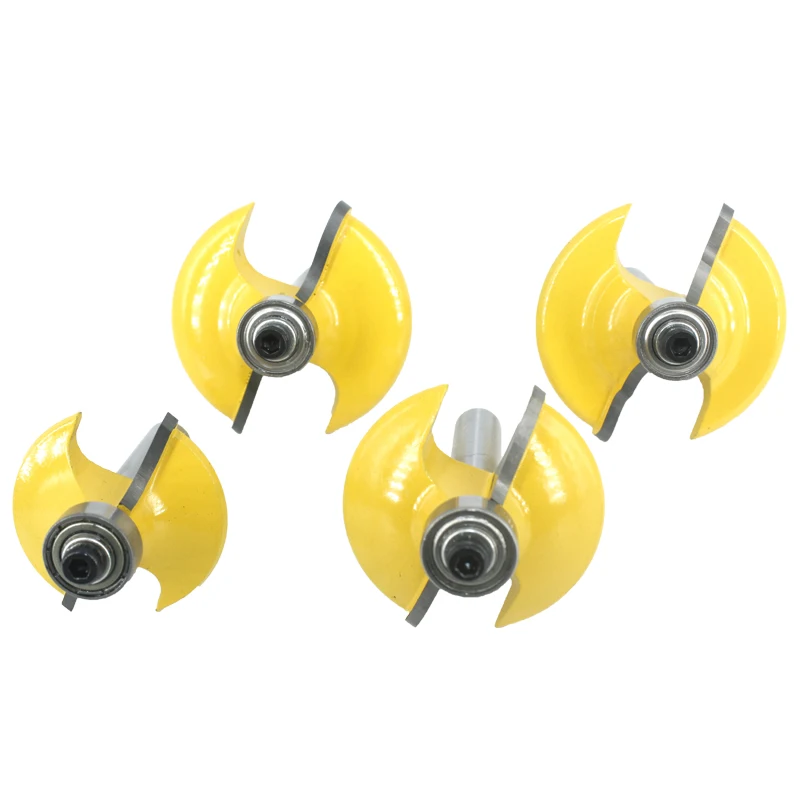 Imagem -05 - Lavie-bit Router Conjunto com Haste Gaveta Round Over Beading Moinho de Afiação Fresa de Madeira Carbide Woodwork Mc02181 mm 12 mm Haste Pcs