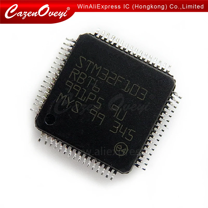 1pcs/lot STM32F103RBT6 LQFP64 STM32F103 QFP64 QFP In Stock