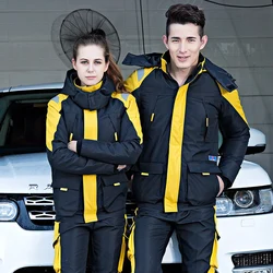 Maintenance Clothes Winter Overalls Cotton Padded Female Auto Repair Workwear Suit Men Work Uniform Ropa De Trabajo Para Hombre