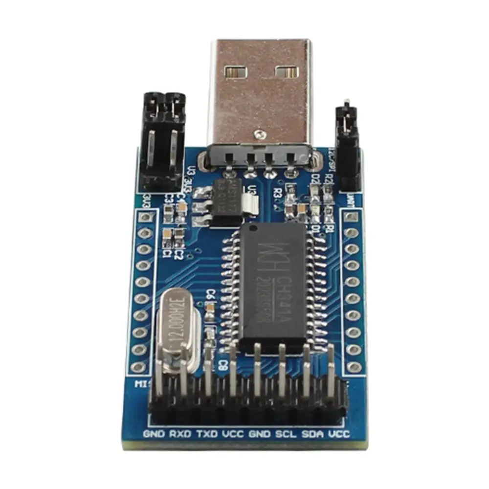 Convertisseur de Port Parallèle CH34l'autorisation Tech USB vers UART IIC éventuelles I TTL ISP EPP/MEM