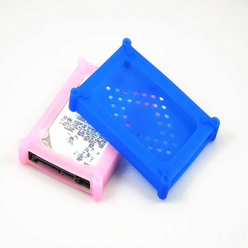 2.5 Inch Hard Disk Box Protective Sleeve Anti-static Shockproof Moistureproof Dustproof wear-resistant Non-slip HDD Box