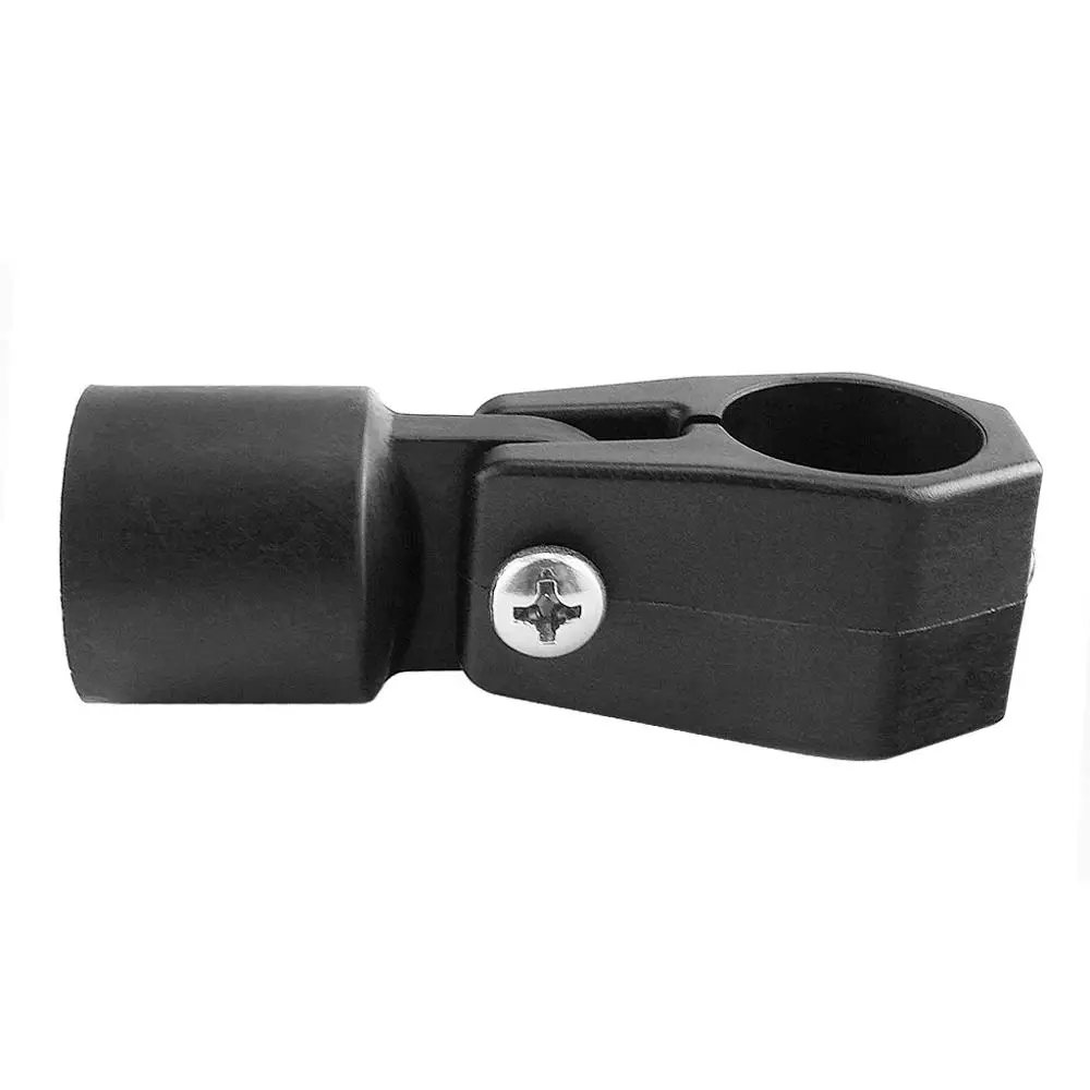 Nylon Slide Cap Slide Sleeve Pipe Boat Bimini Top Fitting Eye End Cap Jaw Clamp External Eye End Canopy Tube Marine Accessories