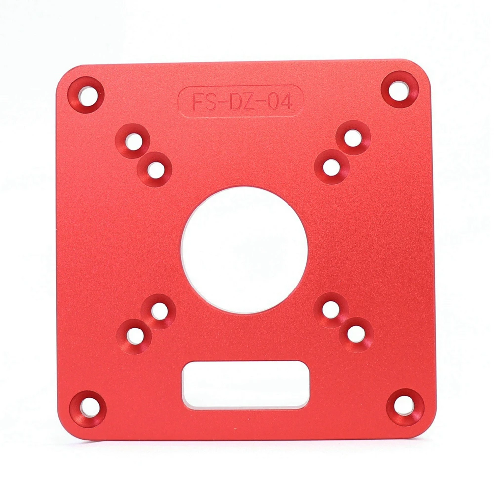 Universal RT0700C Aluminum Router Table Insert Plate Trimming Machine Flip Board