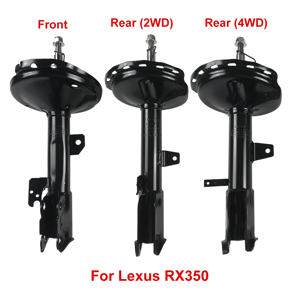 1Pcs For Lexus RX350 2015- Front Rear Suspension Struts Car Shock Absorber 4851080784 4852080460