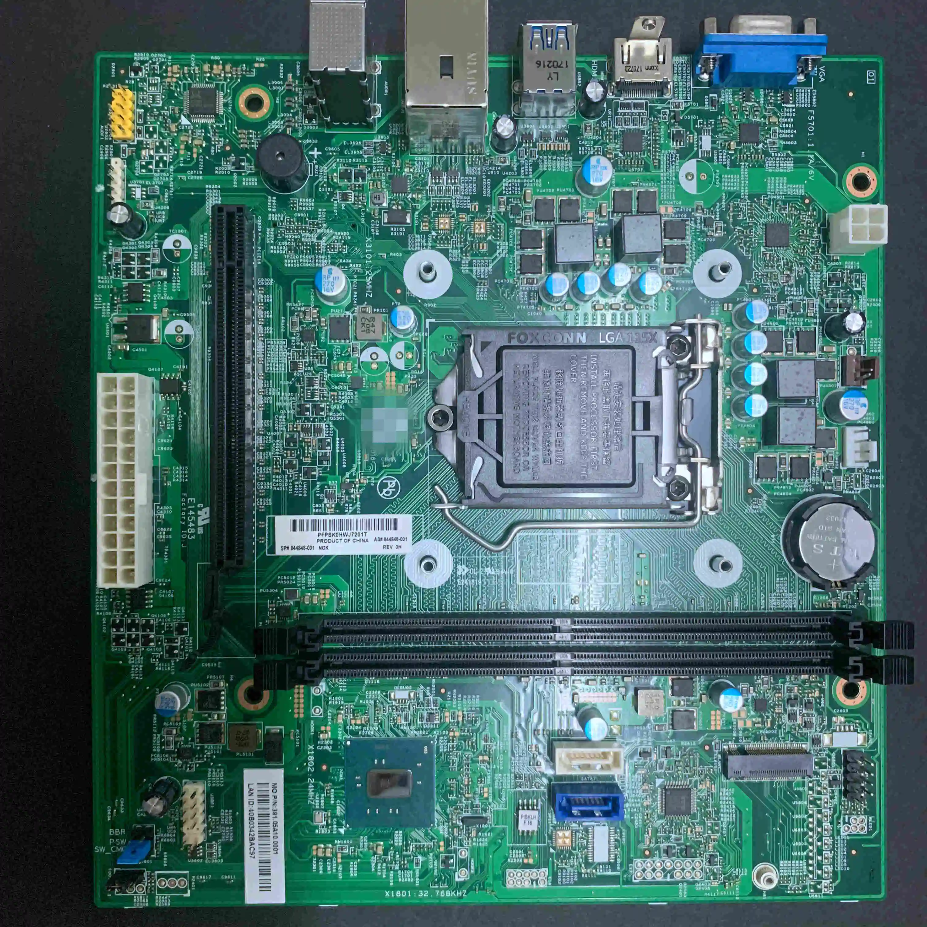 Imagem -01 - para hp 260-p 460-p 510-p020 Lga1151 H170 Hamar Motherboard 844848001 601 Novo