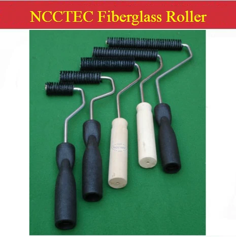 Diameter 22 25 28mm Length 50-200mm Fiberglass Bristle spring brush Mane Roller | 0.88''-1.12'' * 2''-8'' resin bubble GRP work