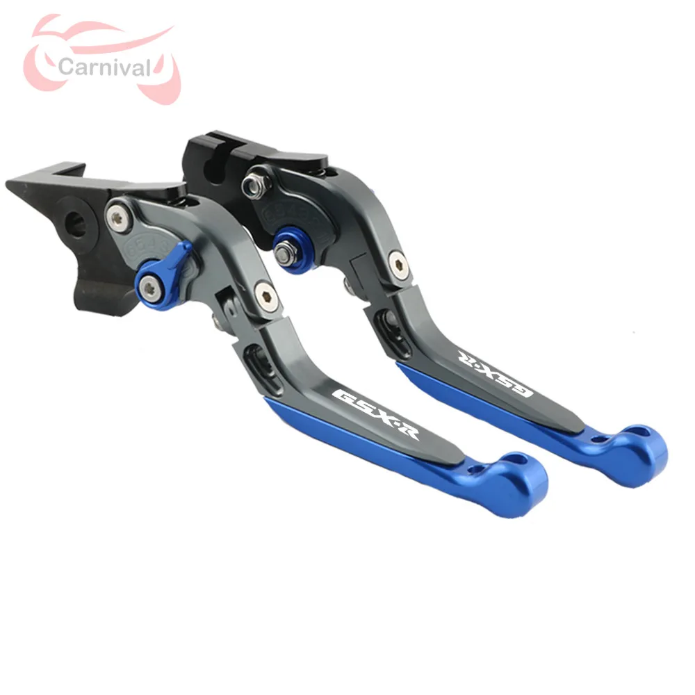 For SUZUKI GSXR GSX-R 600 750 1000 K1 K2 K3 K4 K5 K6 K7 K8 K9 Motorcycle Accessories CNC Adjustable Folding Brake Clutch Levers