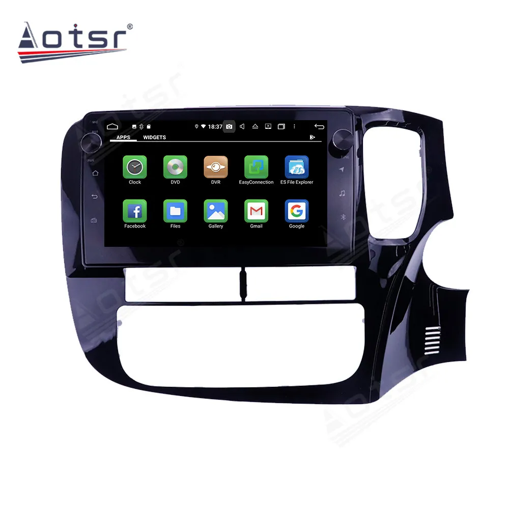 4+128G Carplay Multimedia Stereo Android For Mitsubishi Outlander 2014 2015 2016 2017 2018 GPS Auto Car Radio Receiver Head Unit