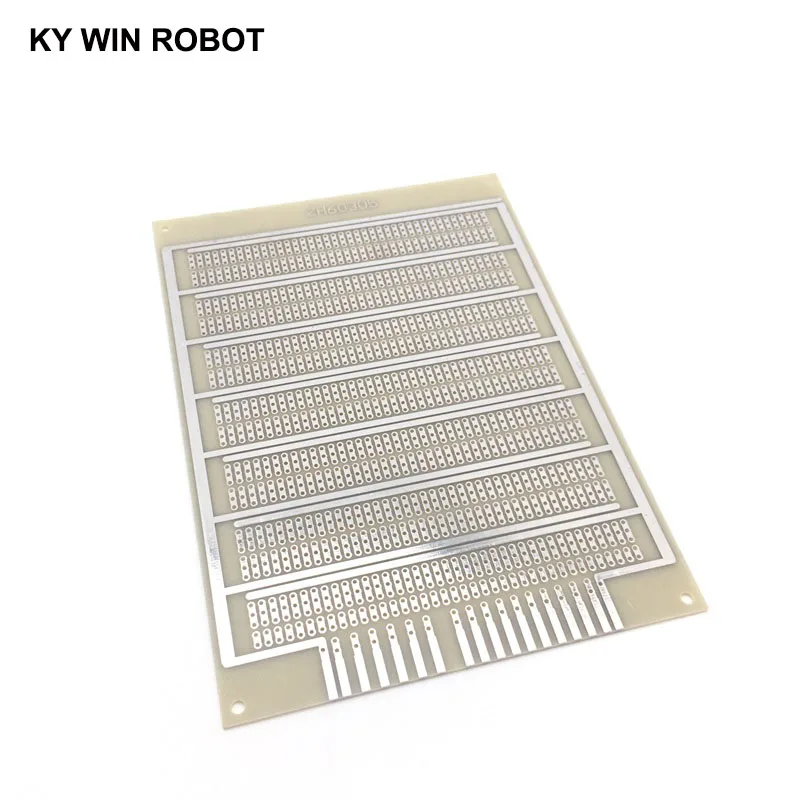 1pcs DIY 11.8*16.3CM Single Side Prototype Paper PCB Universal Experiment Matrix Circuit Board Three Holes 11.8x16.3CM For Ardui