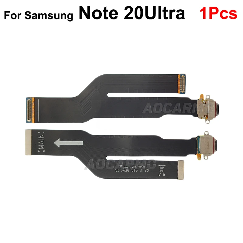 Aocarmo do Samsung Galaxy Note 20 Ultra SM-N986B N986U 986N 5G Złącze anteny sygnału Wi-Fi Połączenie płyty głównej Elastyczny kabel