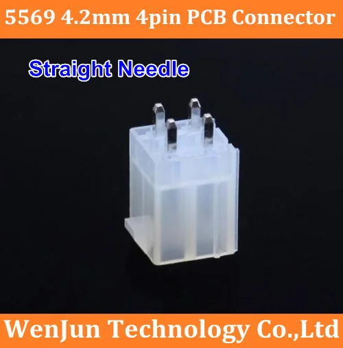 

White 5569 4pin female Connector straight needle 4.2mm pitch molex 5569 4pin PCB board connectors