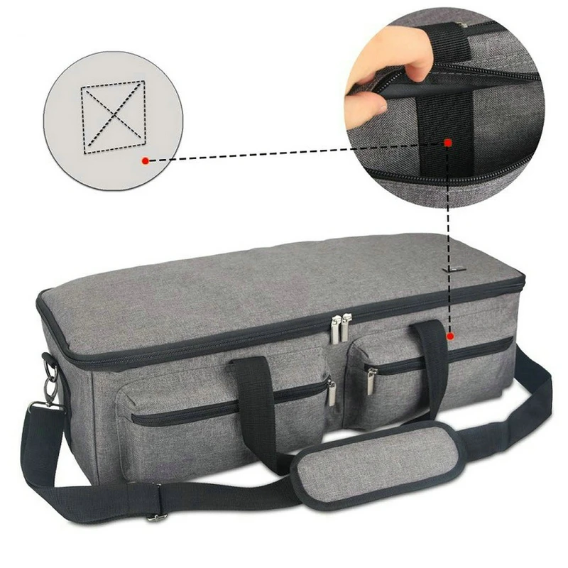 Portable Washable Carrying Bag Foldable Travel Tote Bag Cutting Machine Sewing Machine Storage Bag