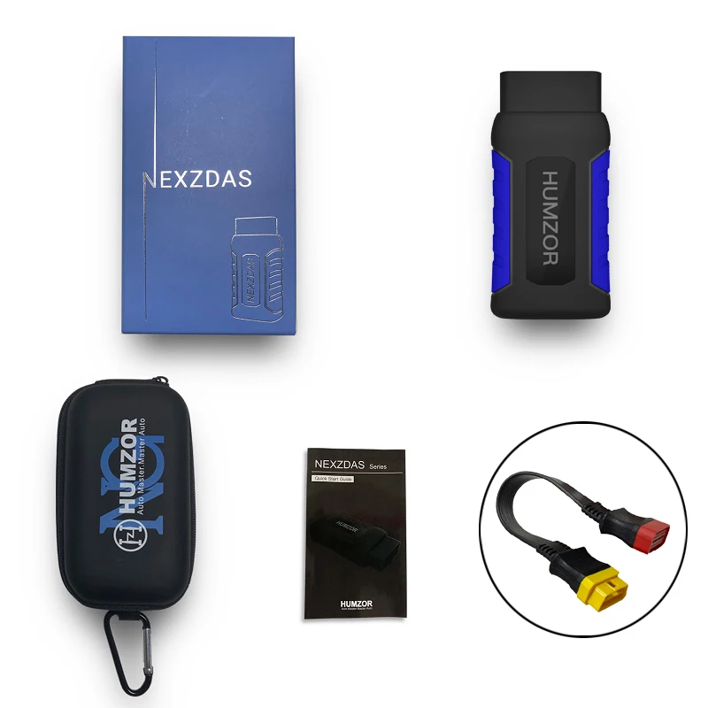 HUMZOR NexzDAS ND306 Auto Full System OBD2 Car Diagnostic Tools Gasoline Car Scanner Easydiag Free Upgrade for Lifetime Car Code