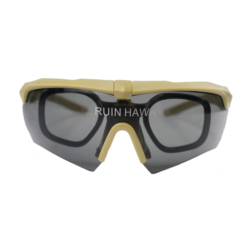 Military Tactical Goggles - Windproof, Sandproof, and Impact Resistant Protective Eyewear for Sports, Riding, and Military Fans