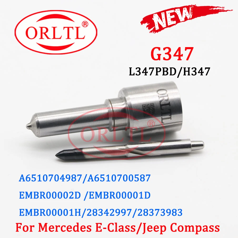 H347 L347PRD Common Rail Fuel Injector Nozzle Diesel Spray L347PBD for Jeep Mercedes 28342997 28348371 28373983 Diesel injetcor