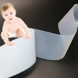 20/25/30mm Baby Fastener Tape Soft  Magic Tape Infant Clothing Sewing Craft Hook Loop Tape Diaper Bib Children Products