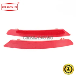2pcs For Seat Ibiza 4 Door 2013 2014 2015 2016 2017 Car-styling Red Rear Bumper Reflector Tail Light Bars Brake Parking Warning