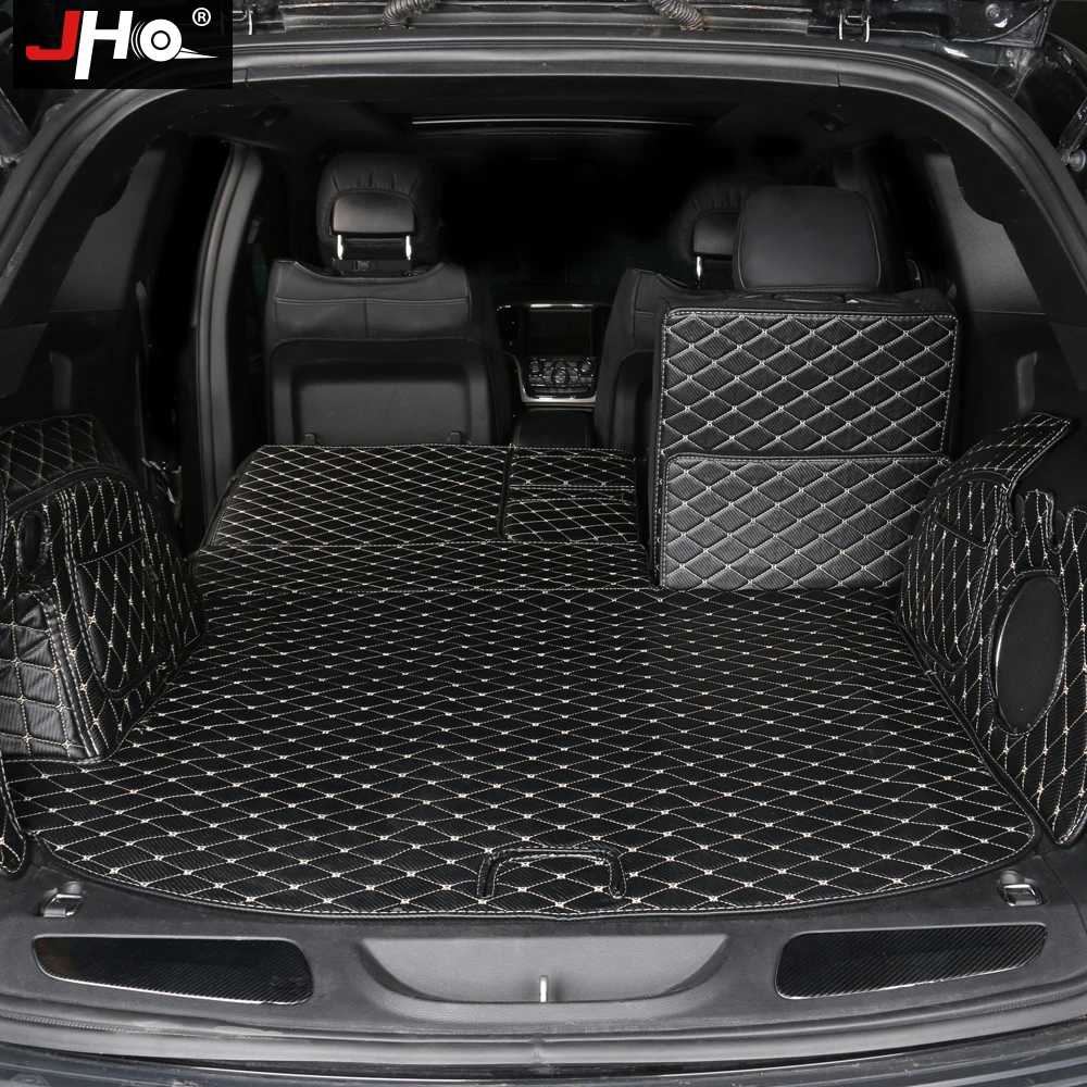 

JHO Car Trunk Mat Cargo Liner Non-slip Protective Cover Mats For Jeep Grand Cherokee 2011-2020 2019 2018 2017 16 WK2 Accessories