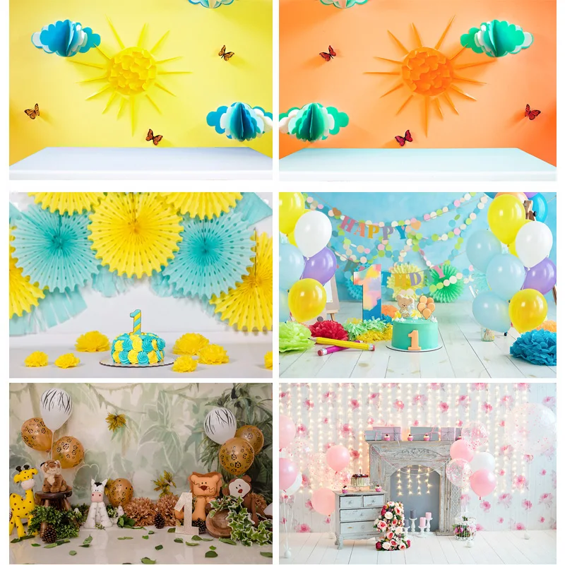 Photorealistic Fabric Happy Easter Photography Backdrops Birthday Baby Photography Background Newborn Photo Studio Props BB-02