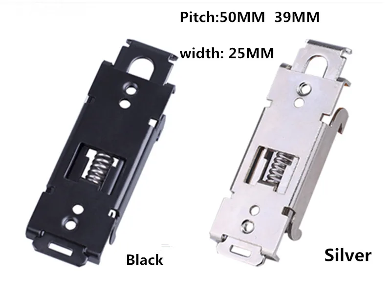 

Instrumentation buckle rail mounting switch power supply fixing bracket solid state relay base 35mm