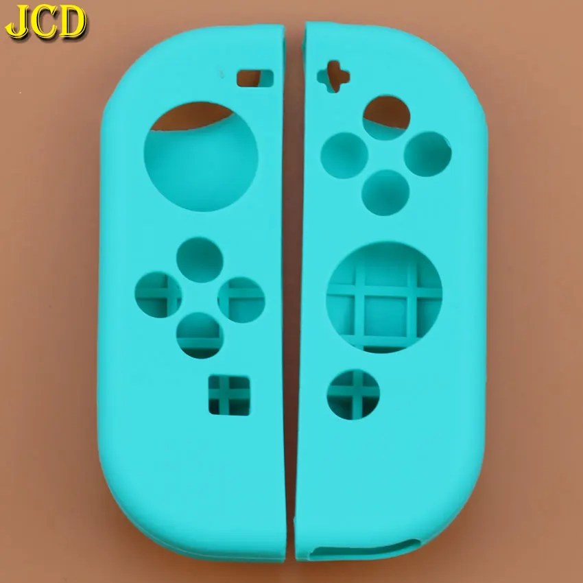 JCD 1 Juego de funda suave de silicona antideslizante para Switch NS, funda protectora de piel para Switch Joy-Con, accesorio de controlador