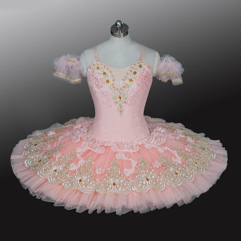 New Ballet Tutus For Adults Kid Girls Ballet Tutu Ballerina Dress Women Pink Classical Pancake Tutu Dancing Costume Dress Child