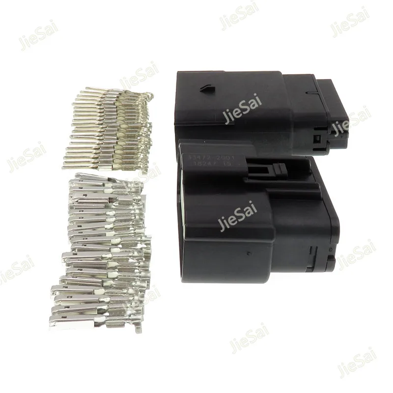 20 Pin 33482-2132 33472-2001 Automotive Light Lamp Socket Connector For Ford Mondeo EDGE