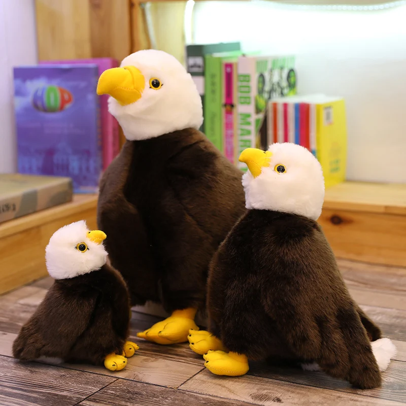 20/30/40cm carino realistico Sea Eagle peluche farcito peluche animale marino giocattolo bambola morbida bel regalo di compleanno