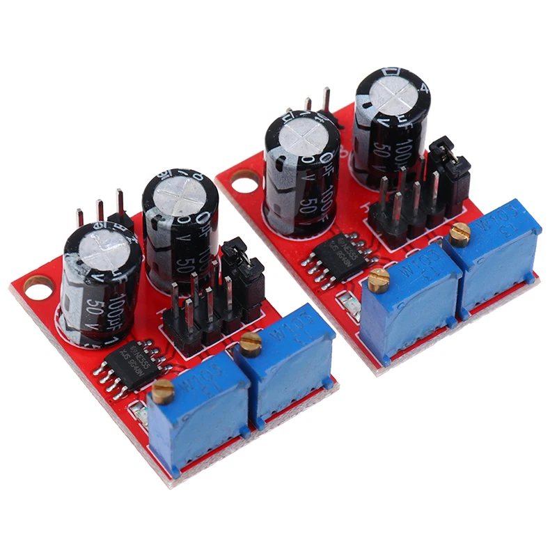 

New 2pcs Pulse Adjustable Square Wave Rectangular NE555 Signal Generator Module 3.1*2.2cm