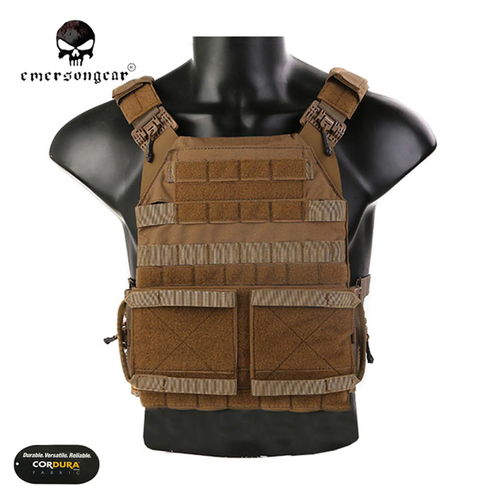 

Tactical JPC Vest for Hunting, Quick Release Jum Plate Carrier, Molle Vest for Airsoft, 2.0