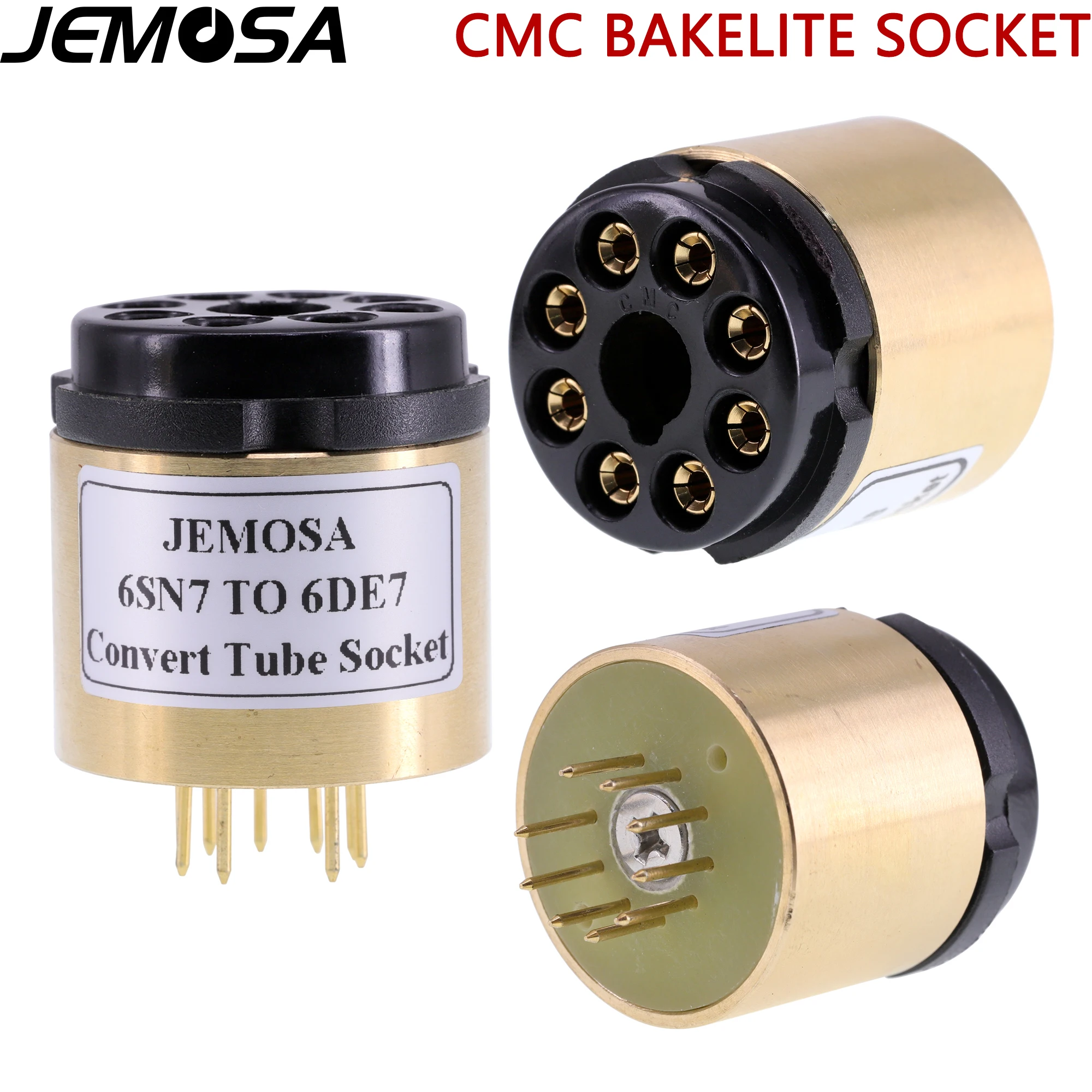 1PC 8Pin TO 9Pin Gniazdo lampowe CV181 6N8P 6N9P 6SL7 6SN7 TO 6DE7 DIY HIFI Wzmacniacz audio Gniazdo lampowe Adapter Konwerter