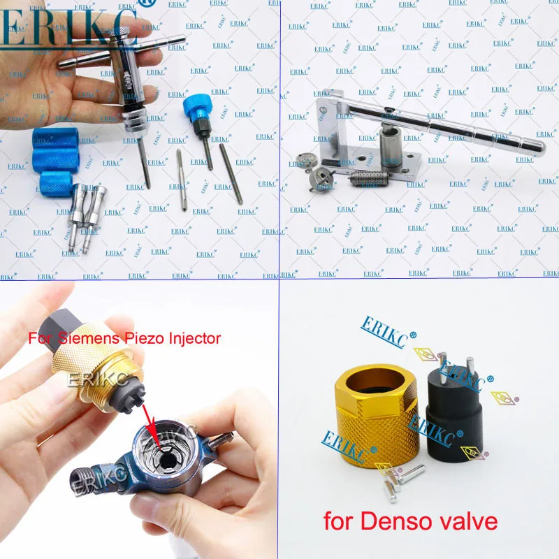 for Bosch Denso Siemens Piezo Nozzle Injector Valve Repair Kit Diesel Dismounting Removing Tools Original