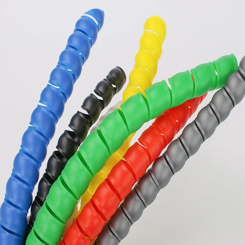 Imagen 2 del producto Organizador de cables de tubo de bobinado de 1/5M, funda protectora de Cable, funda de protección de tubo, Protector de bobinado de envoltura en espiral de 8/10/14/16/20/25mm