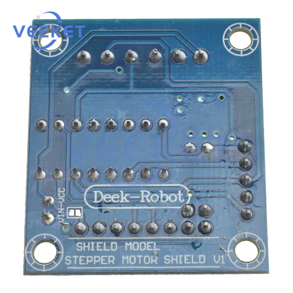 DC 4,5 V-25V Mini L293D Motor Treiber Modul 4CH 4 Kanal Motor Fahrer L293D Expansion Board Modul Für Arduino